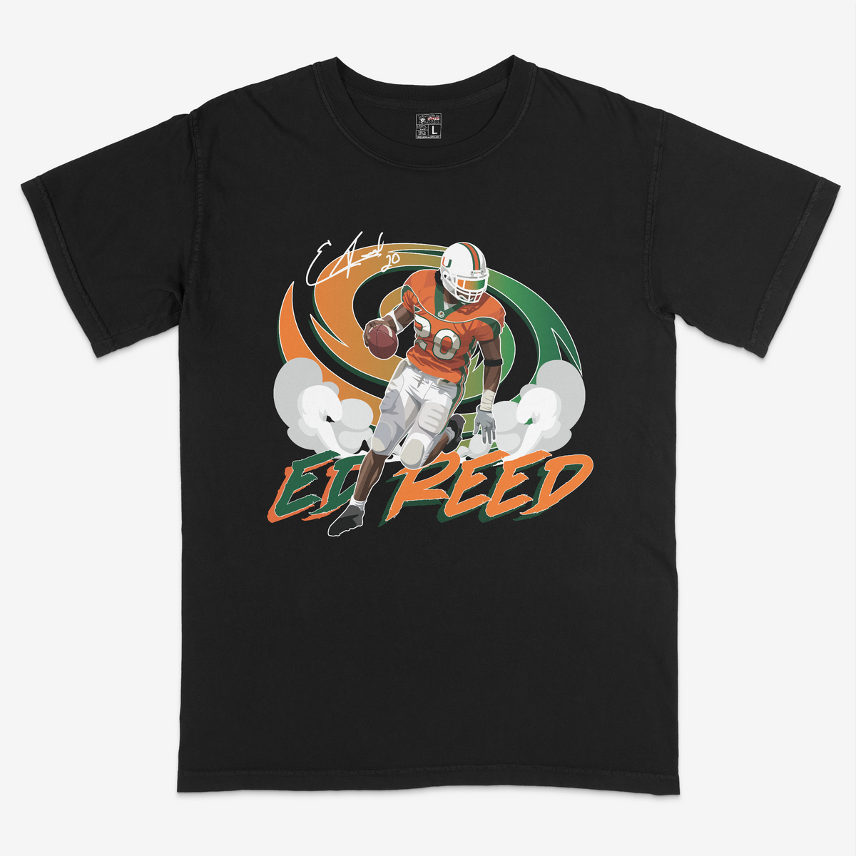 Ed Reed – Miami Hurricanes Legend Tee
